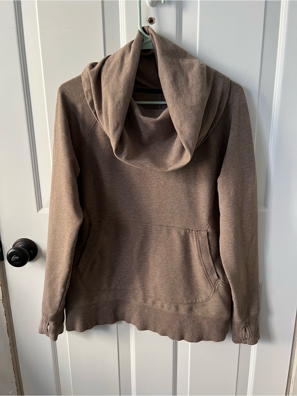 Cozy Pullover Cowl Neck Sweatshirt